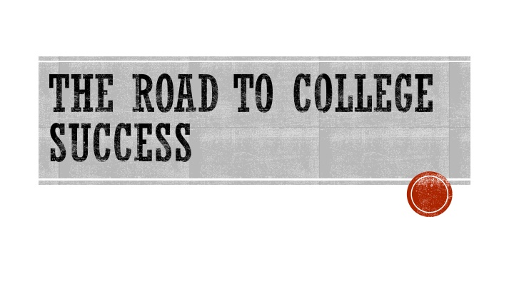 the road to college success n.w