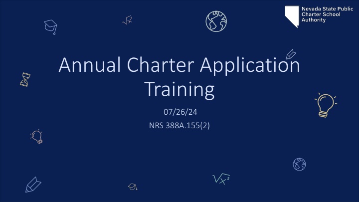 annual charter application training n.w