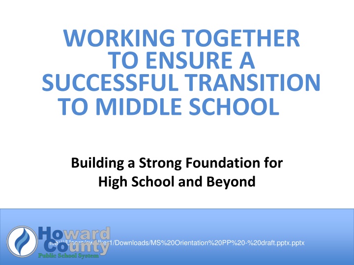 working together to ensure a successful n.w