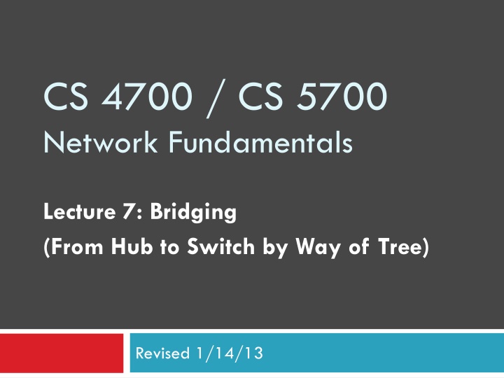 cs 4700 cs 5700 network fundamentals n.w