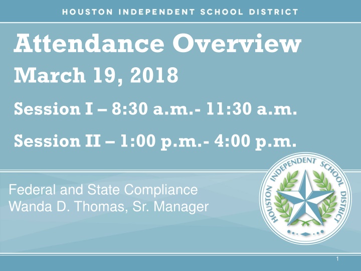 attendance overview march 19 2018 n.w