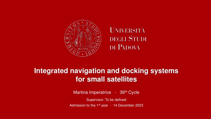 integrated navigation and docking systems n.w
