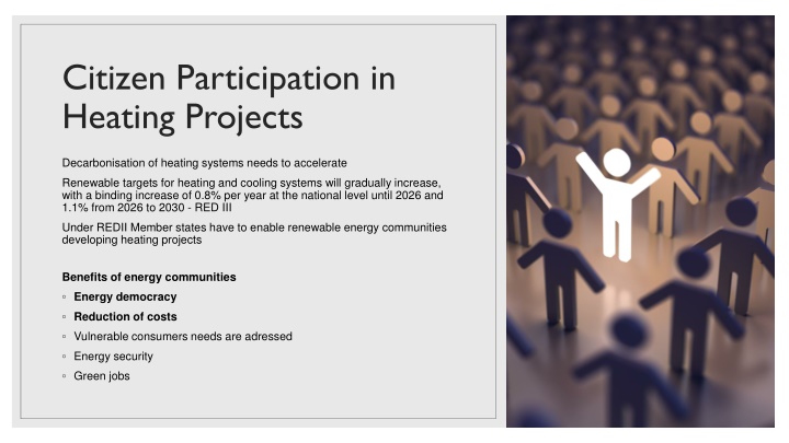 citizen participation in heating projects n.w