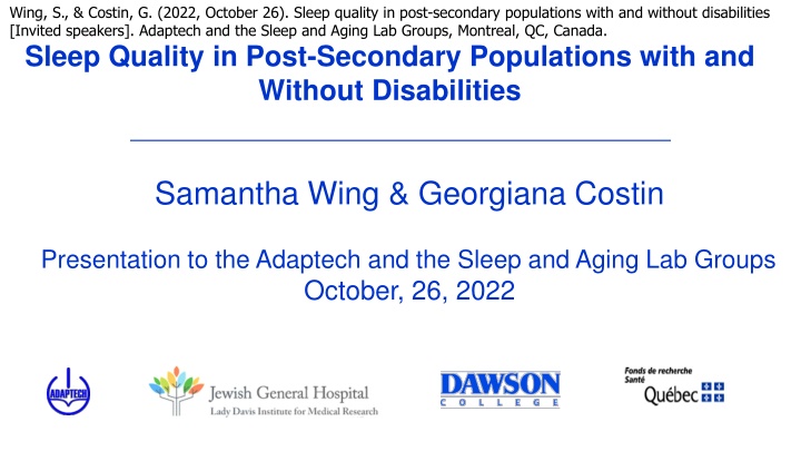 wing s costin g 2022 october 26 sleep quality n.w