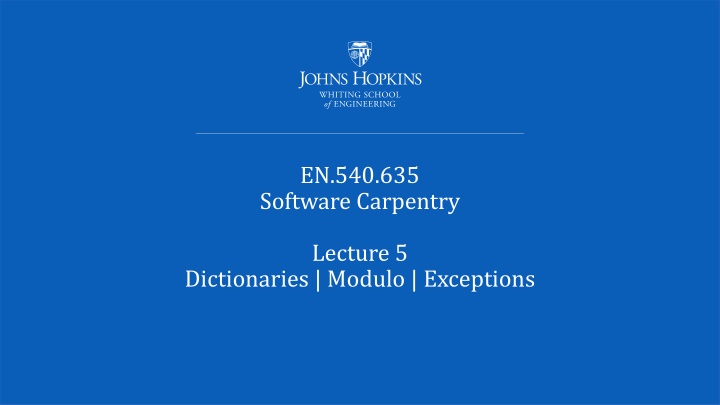 en 540 635 software carpentry n.w