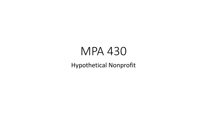 mpa 430 n.w