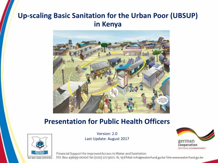 up scaling basic sanitation for the urban poor n.w