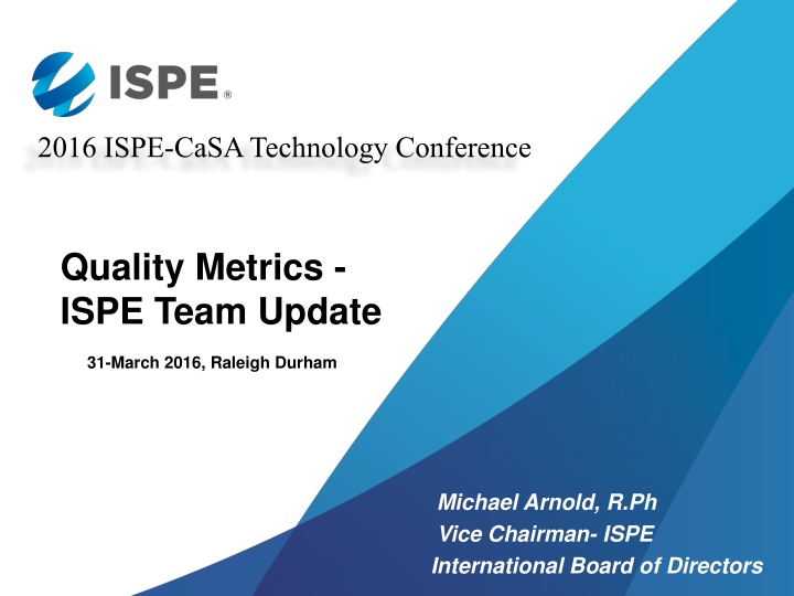 2016 ispe casa technology conference n.w