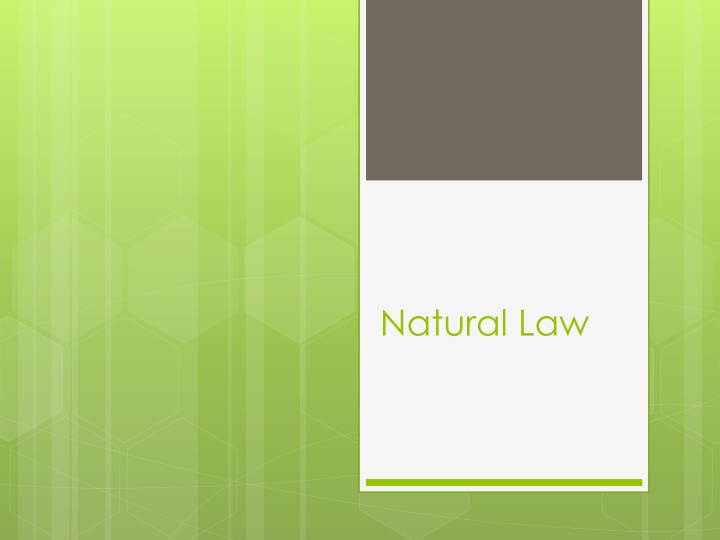 natural law n.w
