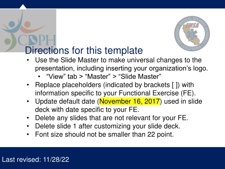 directions for this template use the slide master n.w