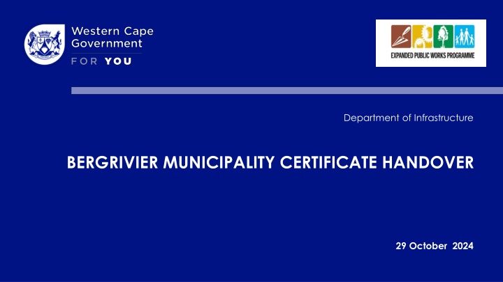 department of infrastructure n.w