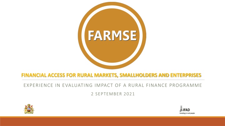 financial access for rural markets smallholders n.w