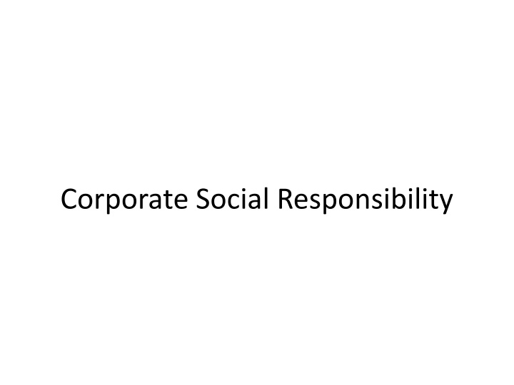 corporate social responsibility n.w