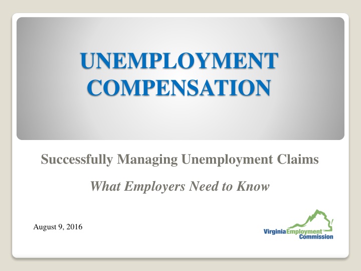 unemployment compensation n.w