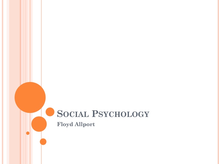 s ocial p sychology floyd allport n.w