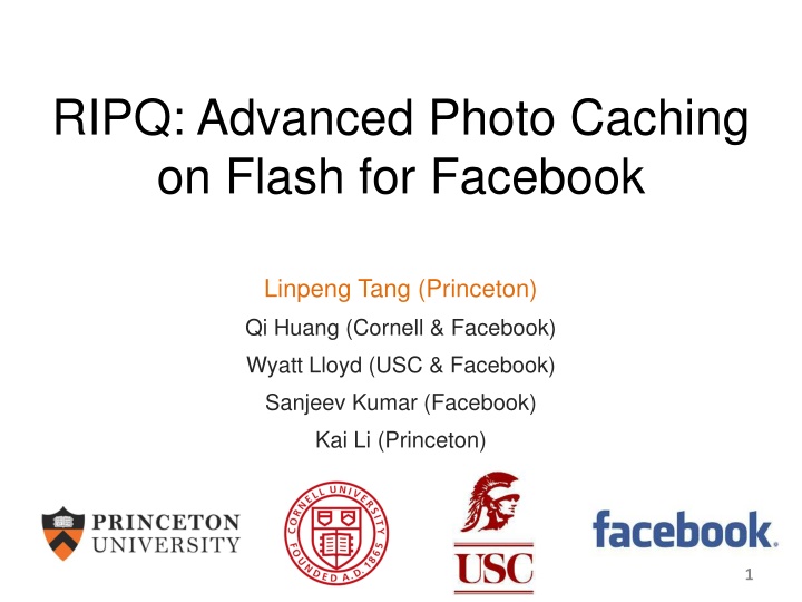 ripq advanced photo caching on flash for facebook n.w