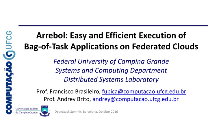 arrebol easy and efficient execution n.w
