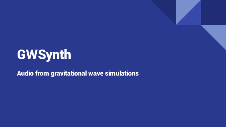 gwsynth n.w
