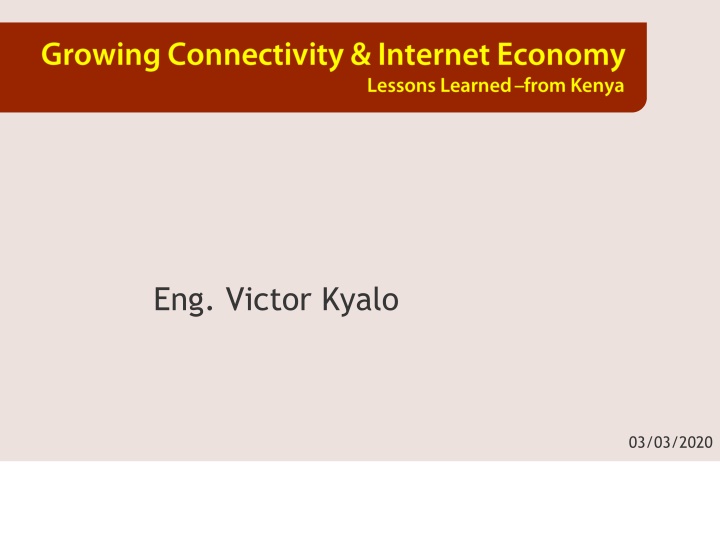 eng victor kyalo n.w