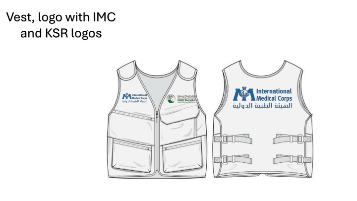 vest logo with imc and ksr logos n.w