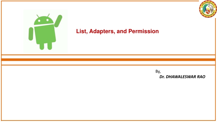 list adapters and permission n.w