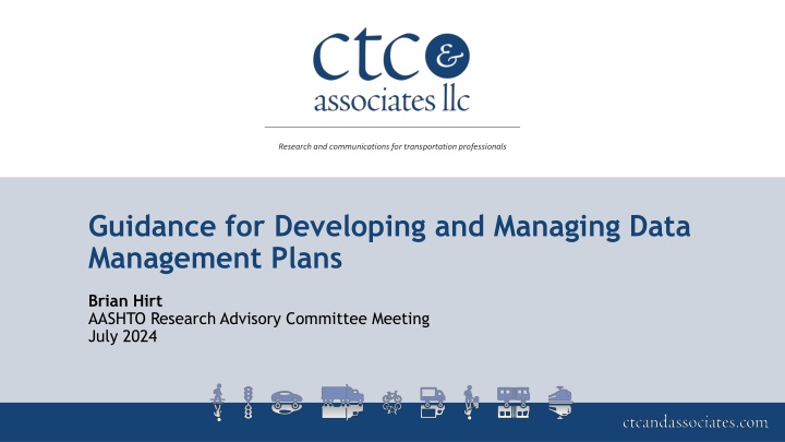 research and communications for transportation n.w