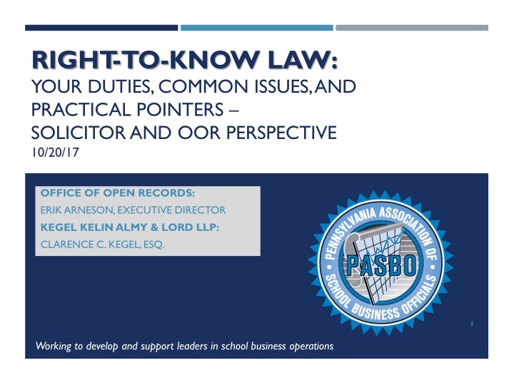 right to know law your duties common issues n.w