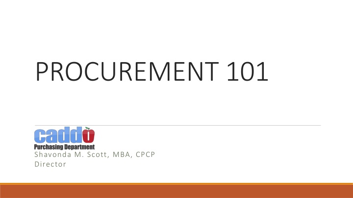 procurement 101 n.w