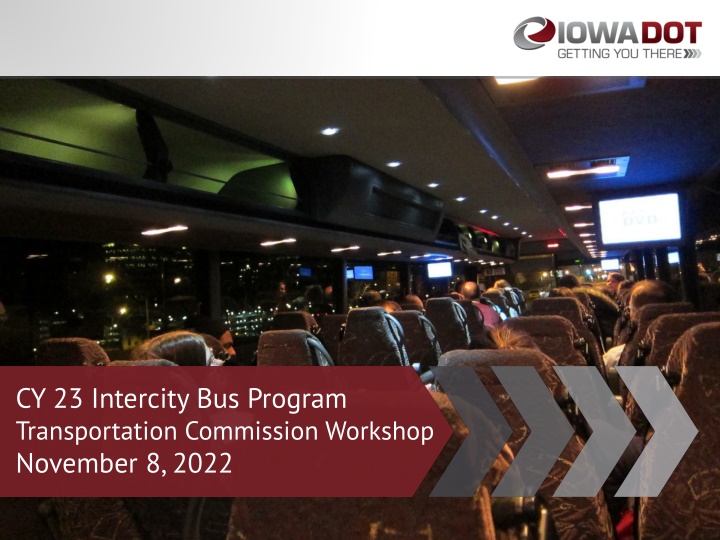 cy 23 intercity bus program transportation n.w