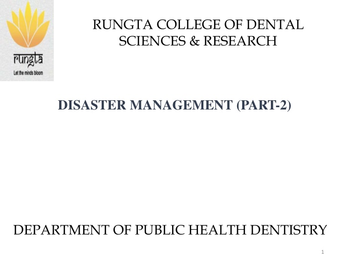 rungta college of dental sciences research n.w