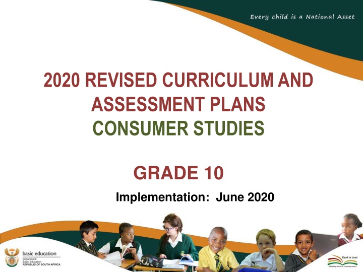 2020 revised curriculum and assessment plans n.w