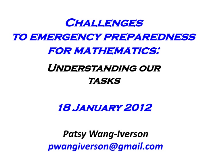 challenges challenges n.w