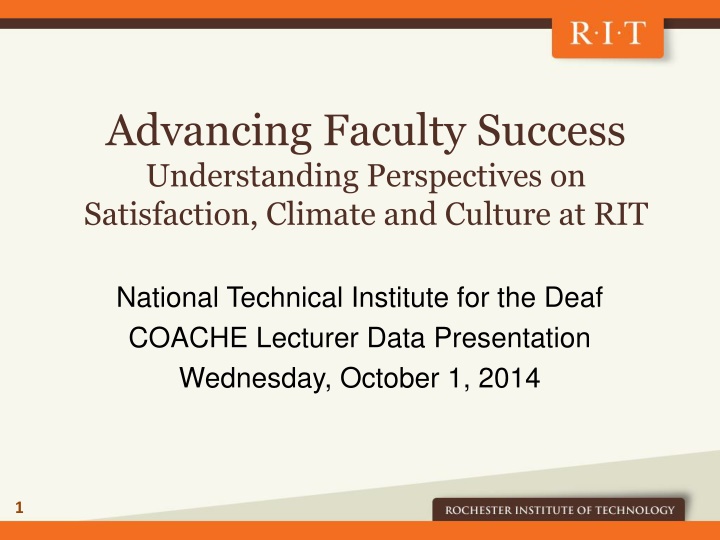 advancing faculty success understanding n.w