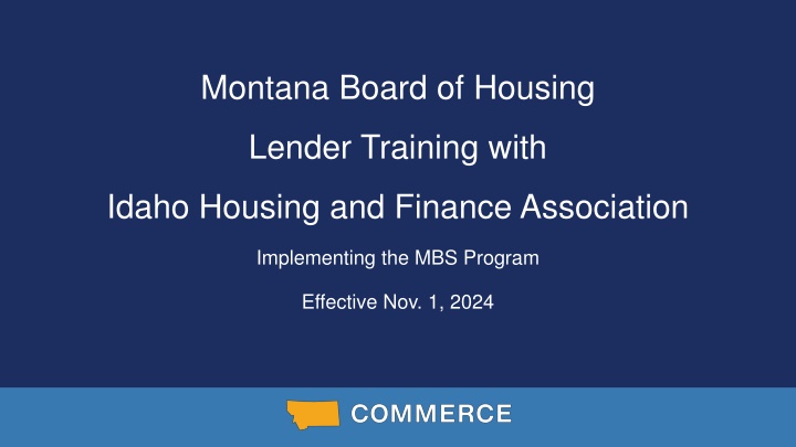 montana board of housing n.w
