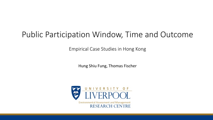 public participation window time and outcome n.w