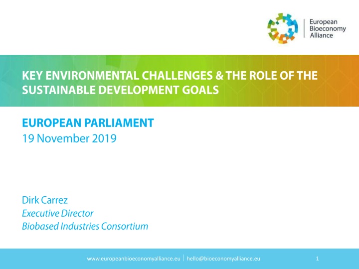 www europeanbioeconomyalliance n.w