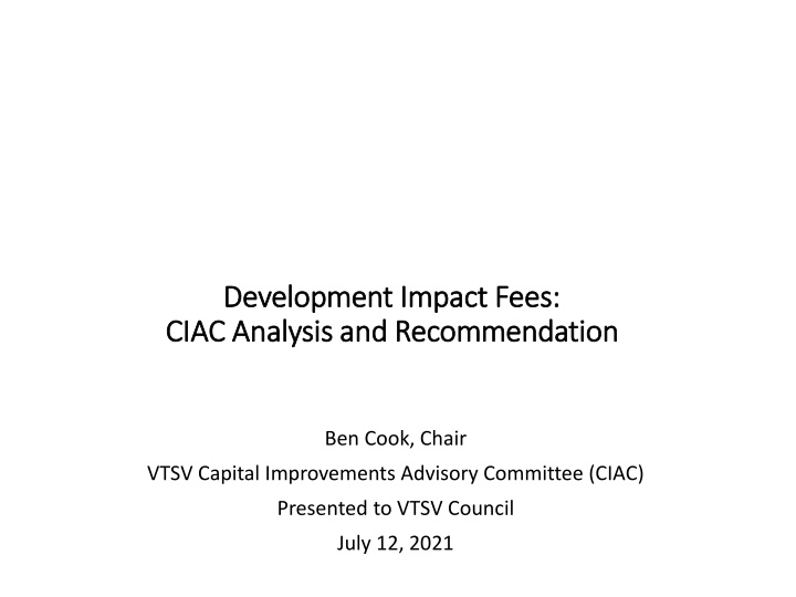 development impact fees development impact fees n.w