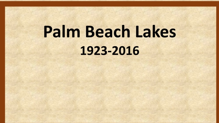 palm beach lakes 1923 2016 n.w