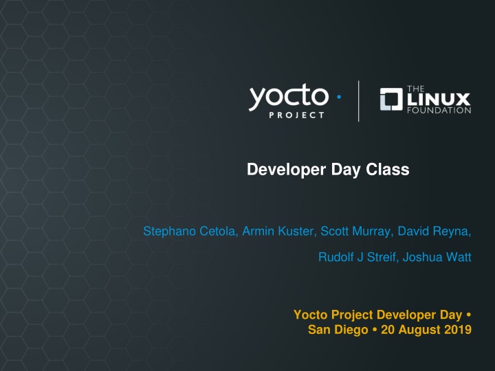 developer day class n.w