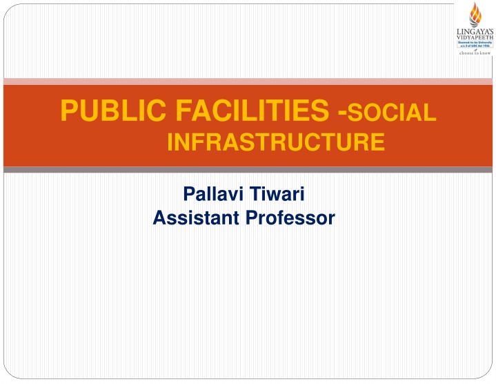 public facilities social infrastructure n.w