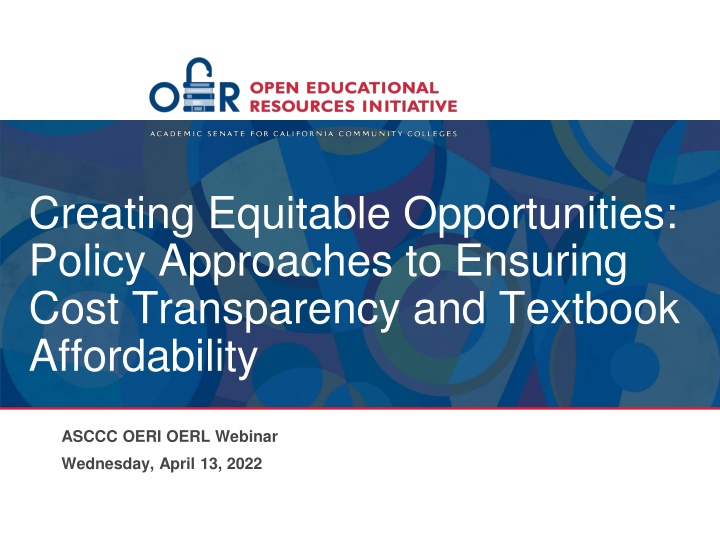 creating equitable opportunities policy n.w