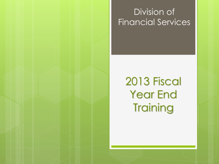 division of financial services n.w