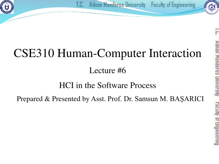 cse310 human computer interaction n.w