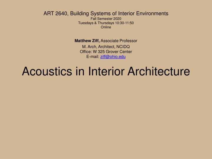 art 2640 building systems of interior n.w