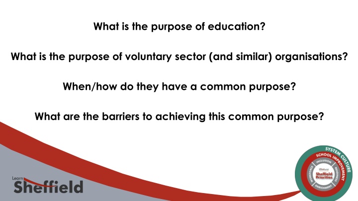 what is the purpose of education n.w