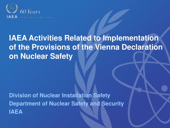 iaea activities related to implementation n.w