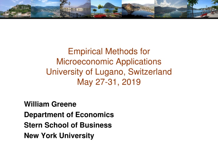 empirical methods for microeconomic applications n.w