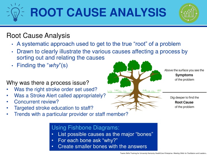 root cause analysis n.w
