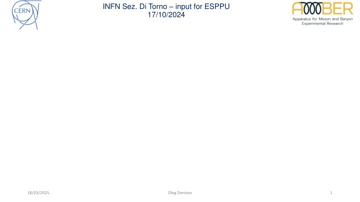 infn sez di torno input for esppu 17 10 2024 n.w