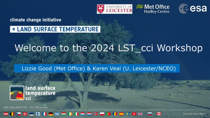 welcome to the 2024 lst cci workshop n.w